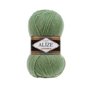 Alize LANAGOLD 180 серебряная сосна