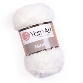 YARNART MINK 330 белый