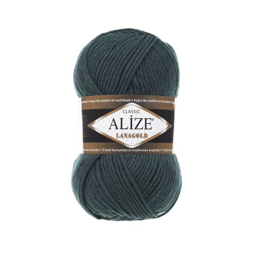 Alize LANAGOLD 426 тем.зеленый