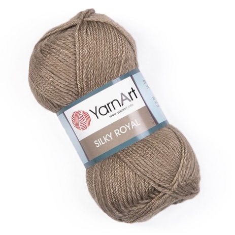 YARNART Silky Royal 442 кофе