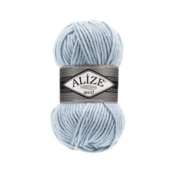 Alize SuperLANA maxi 480 голубой