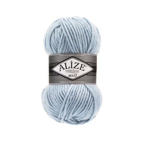Alize SuperLANA maxi 480 голубой