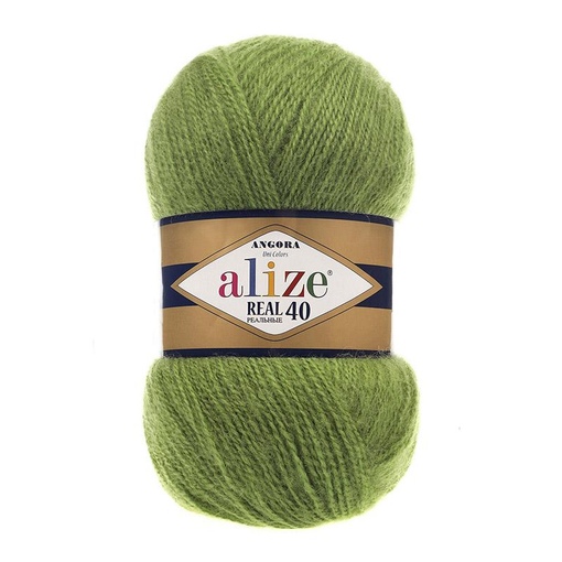 Alize ANGORA REAL 40 PLUS 485 олива