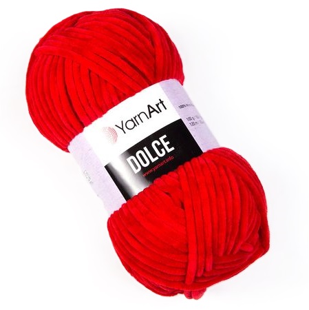 YARNART Dolce 748 красный