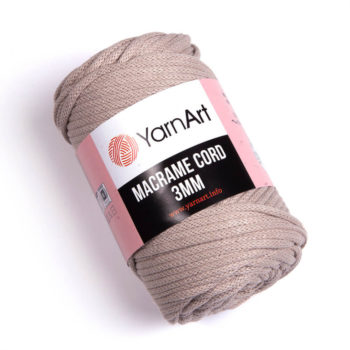 YarnArt Macrame Cord 3мм 753 топленое молоко