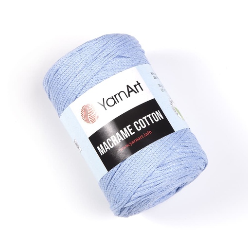 YARNART Macrame Cotton 760 св. голубой