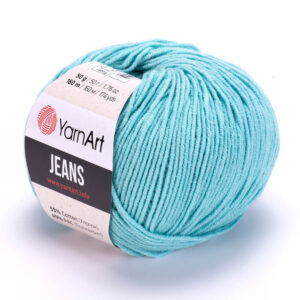 YARNART Jeans 81 св бирюза