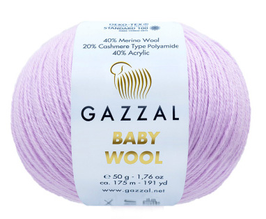 Gazzal Baby Wool Цвет 823 астра