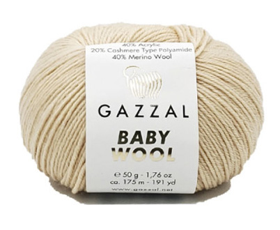 Gazzal Baby Wool цвет 839