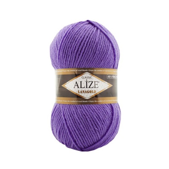 Alize LANAGOLD 851 фиолетовый