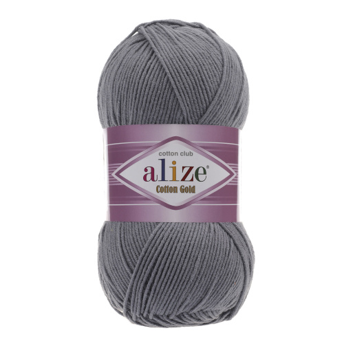 Alize Cotton Gold 087 угольно серый