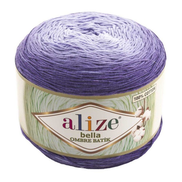 Alize Bella Ombre Batik 7406 сирень