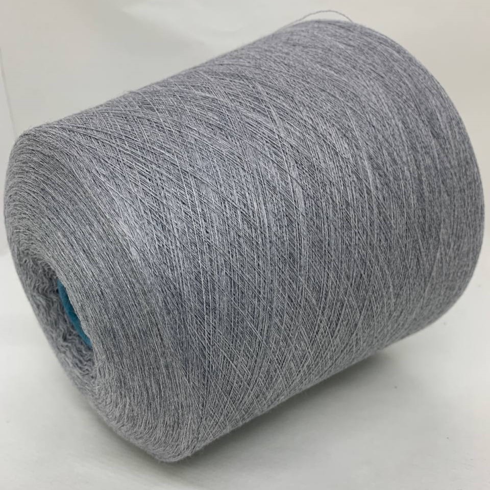 Пряжа бобинная Zegna Baruffa art. Cashwool темно серый