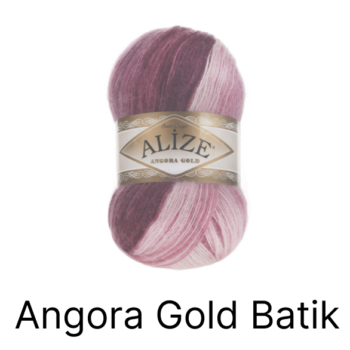 Angora gold batik