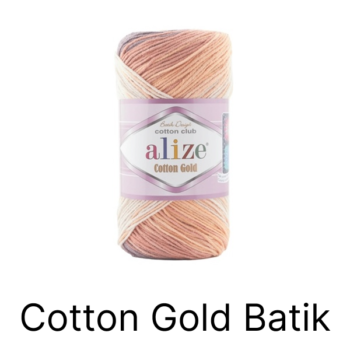 Cotton Gold Batik