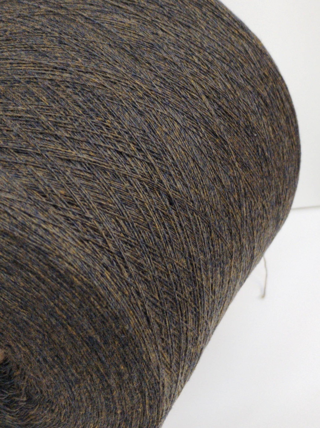 Пряжа бобинная Zegna Baruffa art. Supergeelong 711739 коричн.меланж