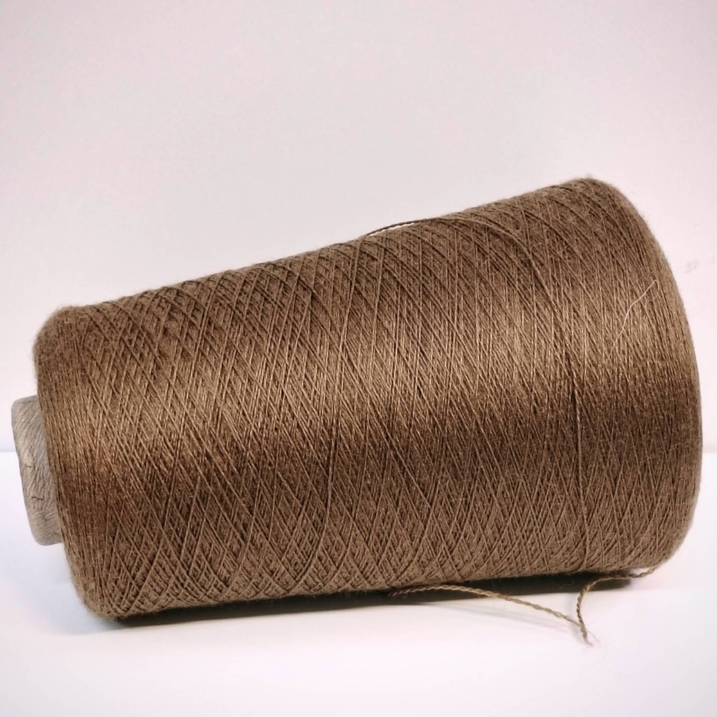Пряжа бобинная Zegna Baruffa art. Cashwool 442000 коричневый