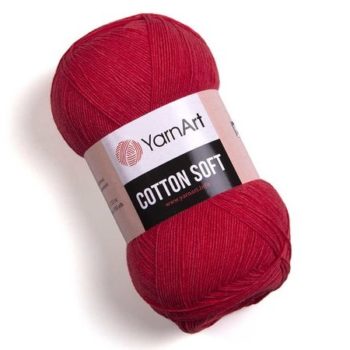 YarnArt Cotton Soft 26 красный