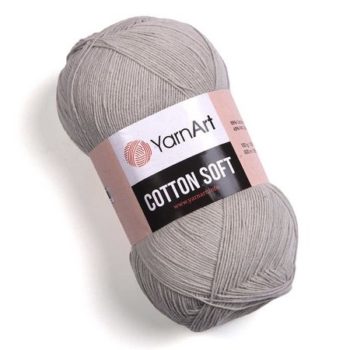 YarnArt Cotton Soft 49 св.серый