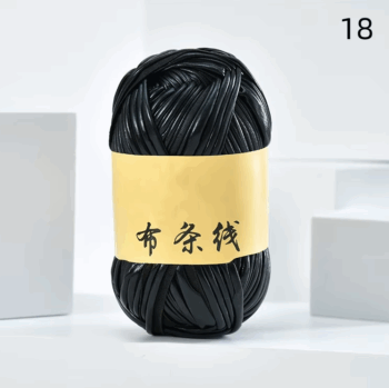 Пряжа металлик Metal Cloth 18 черный