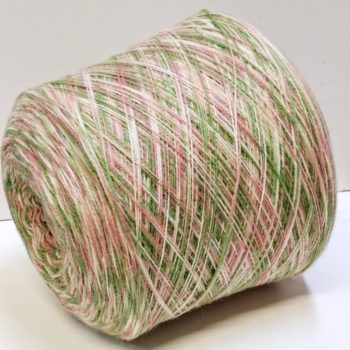 Пряжа бобинная Profilo Missoni розово-зел 52102
