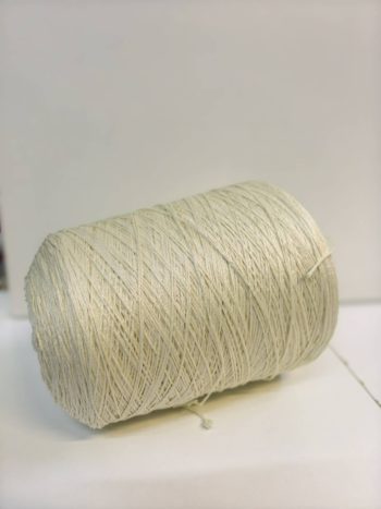 Пряжа бобинная  WOOL SILK молочный
