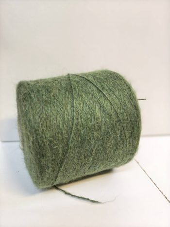 Пряжа бобинная G&G Filati Merino Suri зеленый