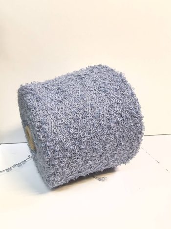 Пряжа бобинная Profilo Boucle голубой