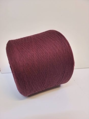 Пряжа бобинная Linsieme WOOL100 бордовый