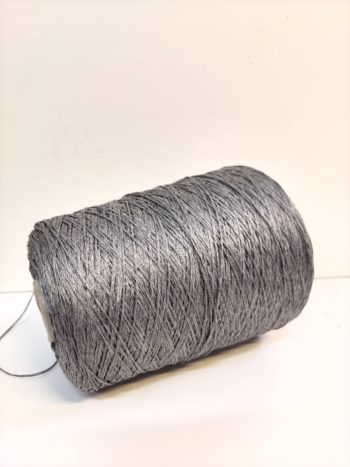 Пряжа бобинная Servizi e Seta Cotton-silk серый