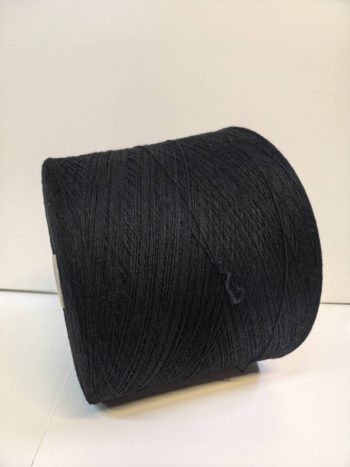 Пряжа бобинная New Mill art. Supersoft черный 10005