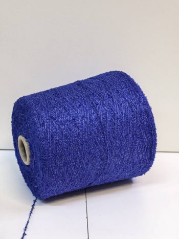Пряжа бобинная  Luxury Selection by RiGo SilkBoucle королевский синий 7514