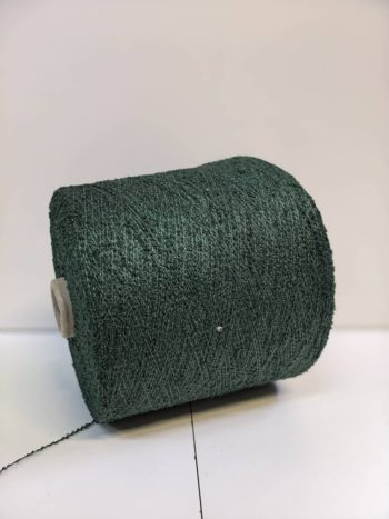 Пряжа бобинная  Luxury Selection by RiGo SilkBoucle малахит 7521