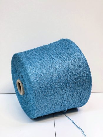 Пряжа бобинная  Luxury Selection by RiGo SilkBoucle бирюза 7516