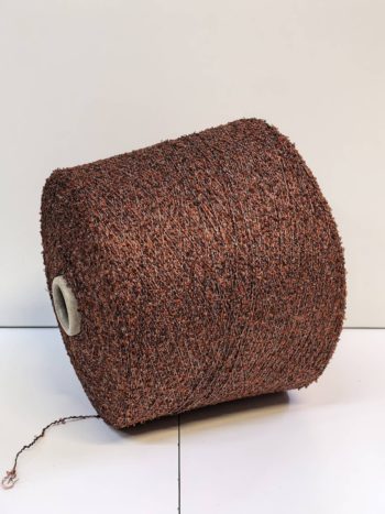Пряжа бобинная  Luxury Selection by RiGo SilkBoucle марсала 7524/2