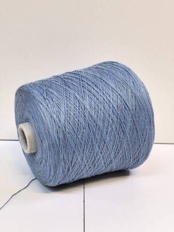 Пряжа бобинная  Luxury Selection by RiGo Superior Cotton пыльно голубой 22015