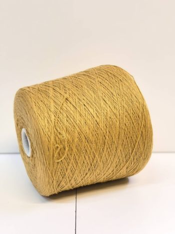 Пряжа бобинная  Luxury Selection by RiGo Superior Cotton желток 18023